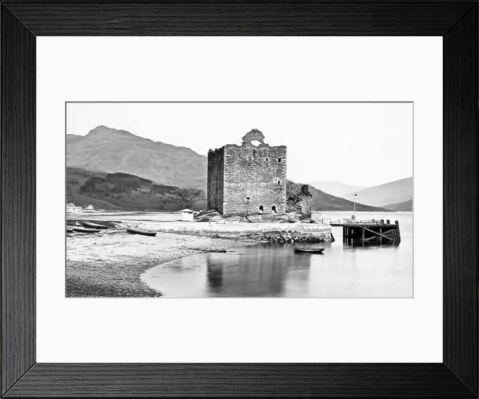 Framed Print : Carrick Castle Victorian period Framed Print : Carrick Castle Victorian period