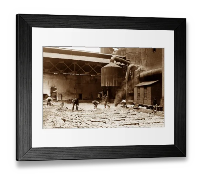 Framed Print : Blast furnace at steelworks Pittsburg Pennsylvania USA Framed Print : Blast furnace at steelworks Pittsburg Pennsylvania USA
