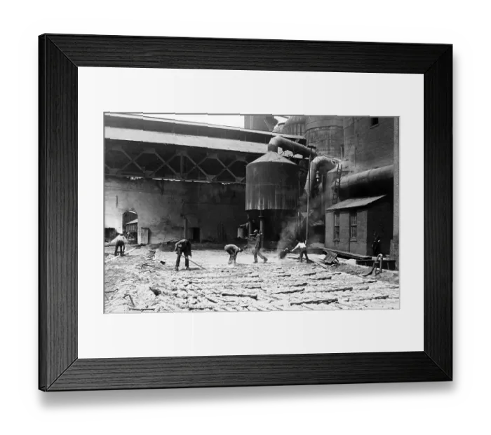 Framed Print : Blast furnace at steelworks Pittsburg Pennsylvania USA Framed Print : Blast furnace at steelworks Pittsburg Pennsylvania USA