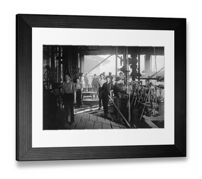Framed Print : Steelworks Pittsburg Pennsylvania USA early 1900s Framed Print : Steelworks Pittsburg Pennsylvania USA early 1900s