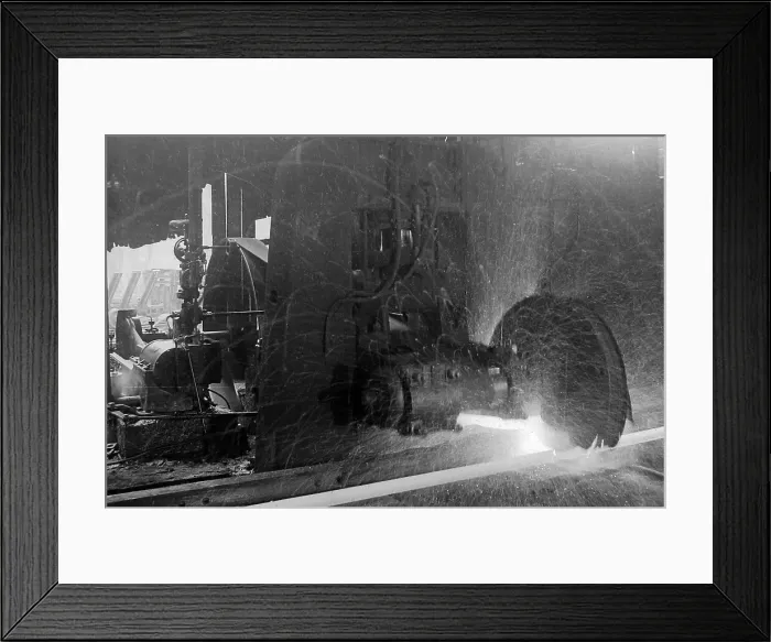Framed Print : Steelworks Pittsburg Pennsylvania USA early 1900s Framed Print : Steelworks Pittsburg Pennsylvania USA early 1900s