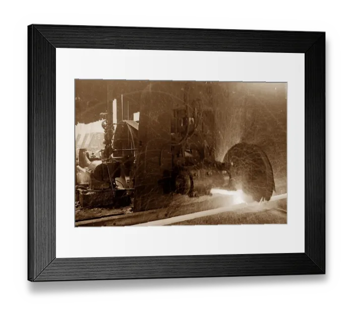 Framed Print : Steelworks Pittsburg Pennsylvania USA early 1900s Framed Print : Steelworks Pittsburg Pennsylvania USA early 1900s