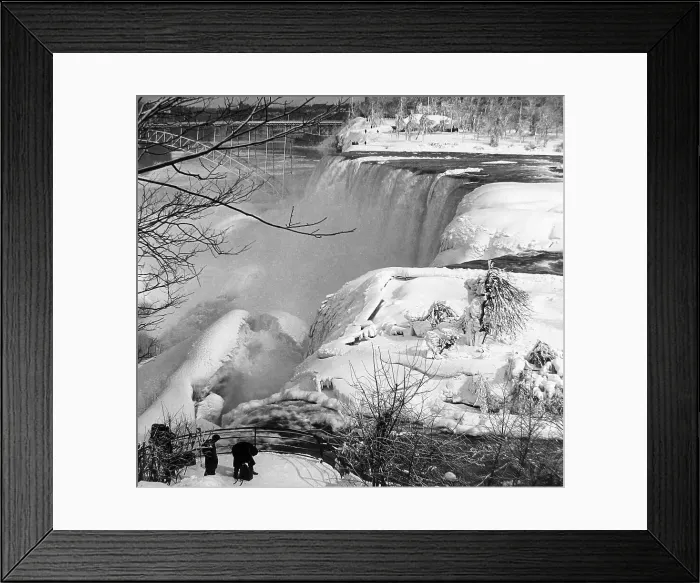Framed Print : American Falls Niagara Falls USA early 1900s Framed Print : American Falls Niagara Falls USA early 1900s