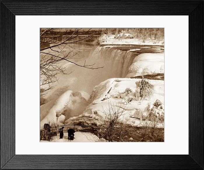 Framed Print : American Falls Niagara Falls USA early 1900s Framed Print : American Falls Niagara Falls USA early 1900s