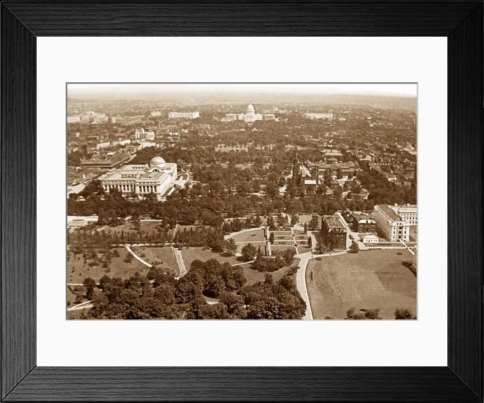 Framed Print : Washington DC USA early 1900s Framed Print : Washington DC USA early 1900s