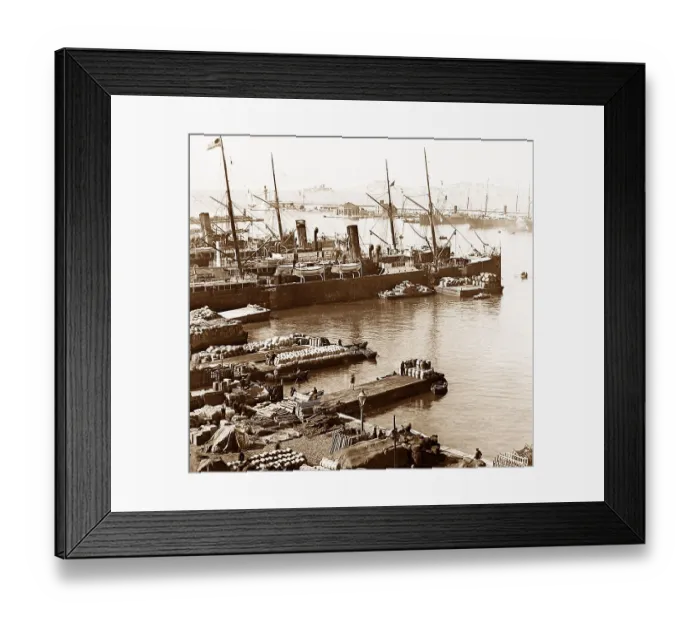 Framed Print : Marseilles harbour, France Framed Print : Marseilles harbour, France