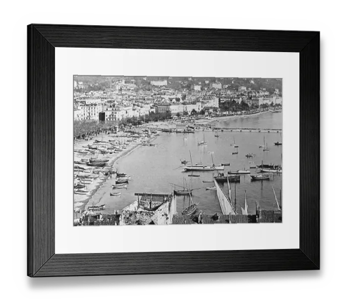 Framed Print : Cannes France probably 1920s Framed Print : Cannes France probably 1920s
