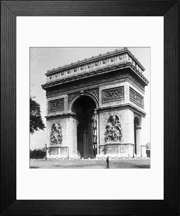 Framed Print : Arc de Triomphe Paris France probably 1920s Framed Print : Arc de Triomphe Paris France probably 1920s