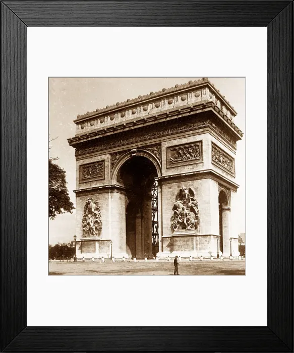 Framed Print : Arc de Triomphe, Paris, France Framed Print : Arc de Triomphe, Paris, France