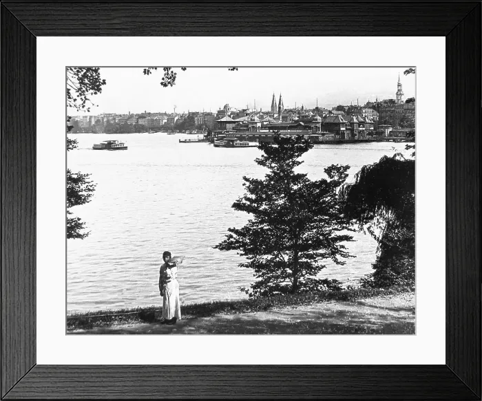Framed Print : Hamburg Germany probably 1920s Framed Print : Hamburg Germany probably 1920s