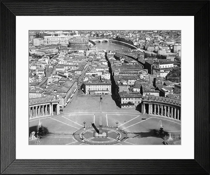 Framed Print : Vatican Rome Italy early 1900s Framed Print : Vatican Rome Italy early 1900s