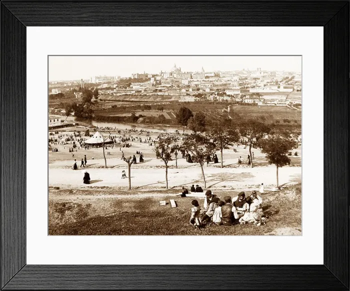 Framed Print : Panorama of Madrid, Spain Framed Print : Panorama of Madrid, Spain