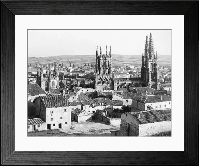 Framed Print : Burgos Spain early 1900s Framed Print : Burgos Spain early 1900s