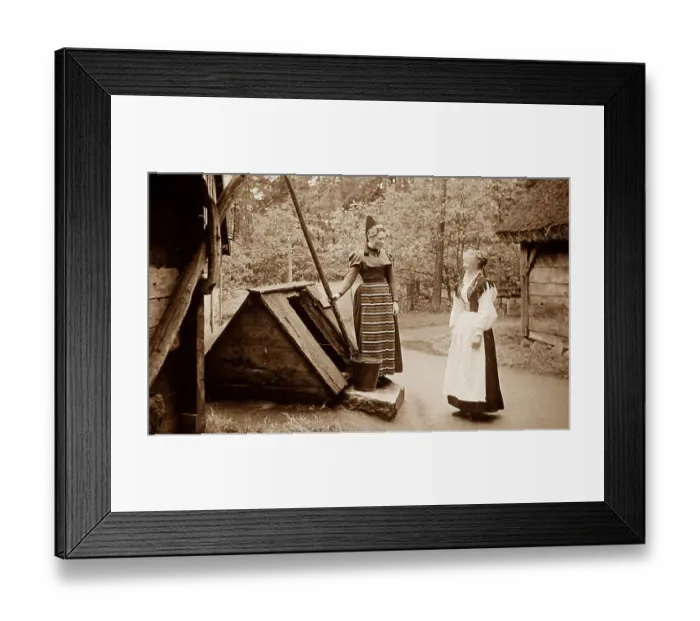 Framed Print : Dalecarlian Dales girls, Stockholm, Sweden Framed Print : Dalecarlian Dales girls, Stockholm, Sweden