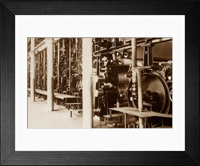 Framed Print : Paper Mill, Skotifos, Norway Framed Print : Paper Mill, Skotifos, Norway