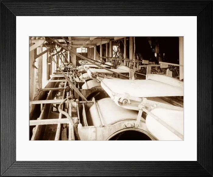 Framed Print : Paper Mill, Skotifos, Norway Framed Print : Paper Mill, Skotifos, Norway