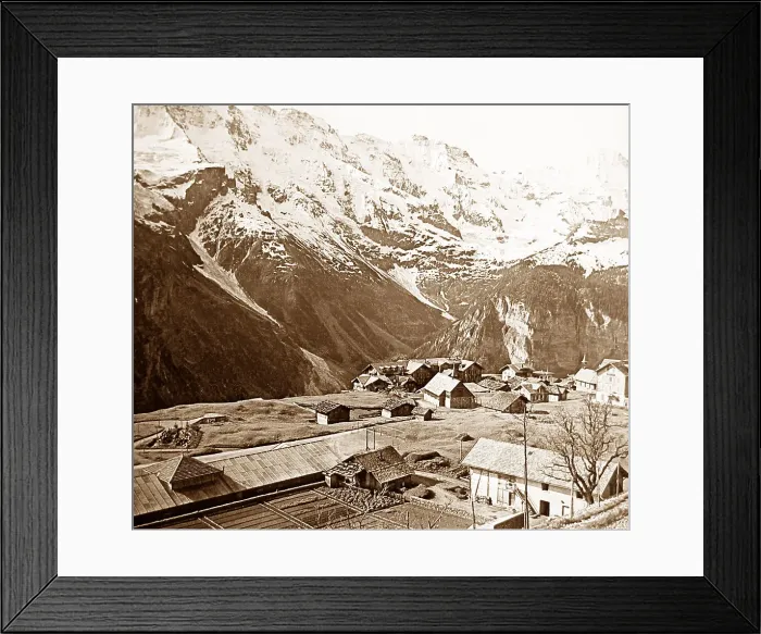 Framed Print : Murren, Switzerland Framed Print : Murren, Switzerland