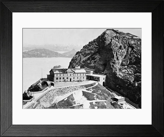 Framed Print : Mount Pilatus summit, Switzerland Framed Print : Mount Pilatus summit, Switzerland