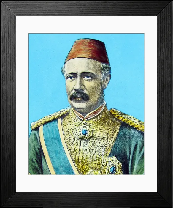 Framed Print : General Gordon of Khartoum Victorian period Framed Print : General Gordon of Khartoum Victorian period