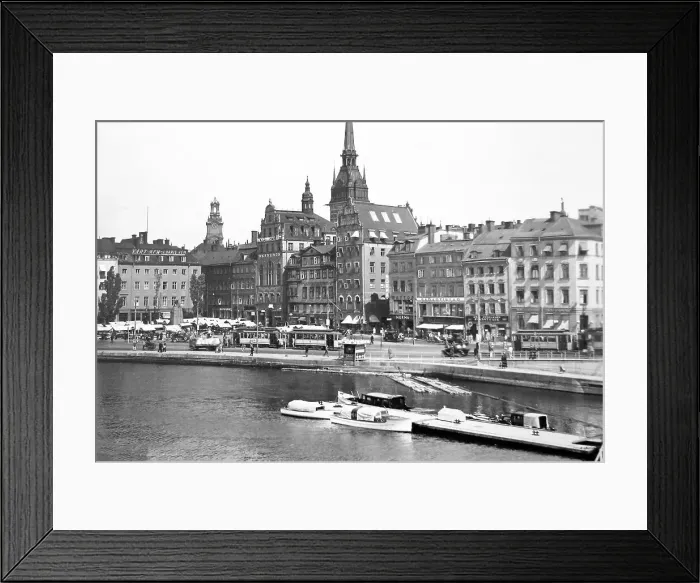 Framed Print : Stockholm Sweden probably 1930s