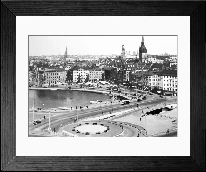 Framed Print : Stockholm Sweden probably 1930s Framed Print : Stockholm Sweden probably 1930s