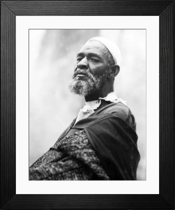 Framed Print : Portrair of proud man in Tangiers Framed Print : Portrair of proud man in Tangiers