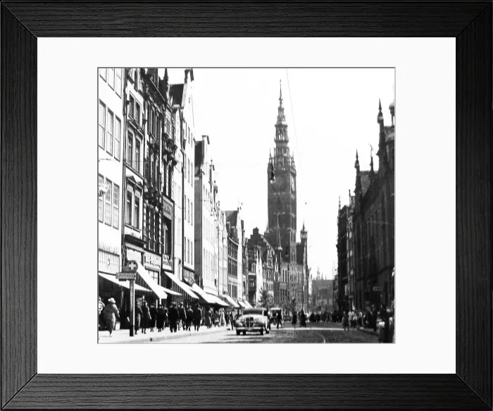 Framed Print : Danzig / Gdansk Poland probably 1930s Framed Print : Danzig / Gdansk Poland probably 1930s
