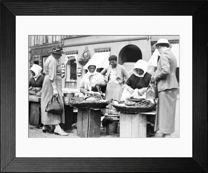 Framed Print : Copenhagen Denmark probably 1930s Framed Print : Copenhagen Denmark probably 1930s