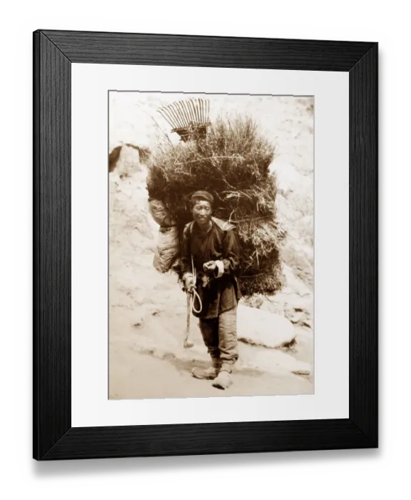 Framed Print : Chinese farmer Framed Print : Chinese farmer