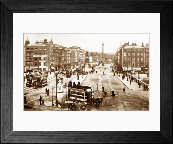 Framed Print : Sackville Street, Dublin, ireland Framed Print : Sackville Street, Dublin, ireland