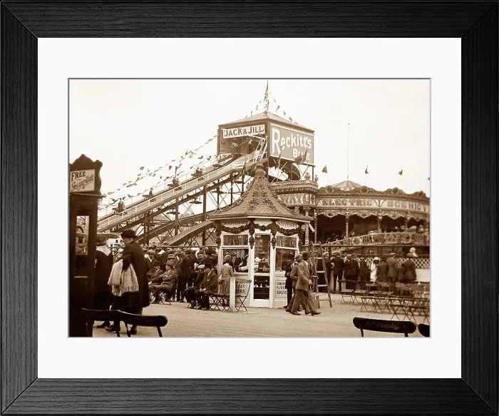Framed Print : Jack and Jill ride, British Empire Exhibition Framed Print : Jack and Jill ride, British Empire Exhibition