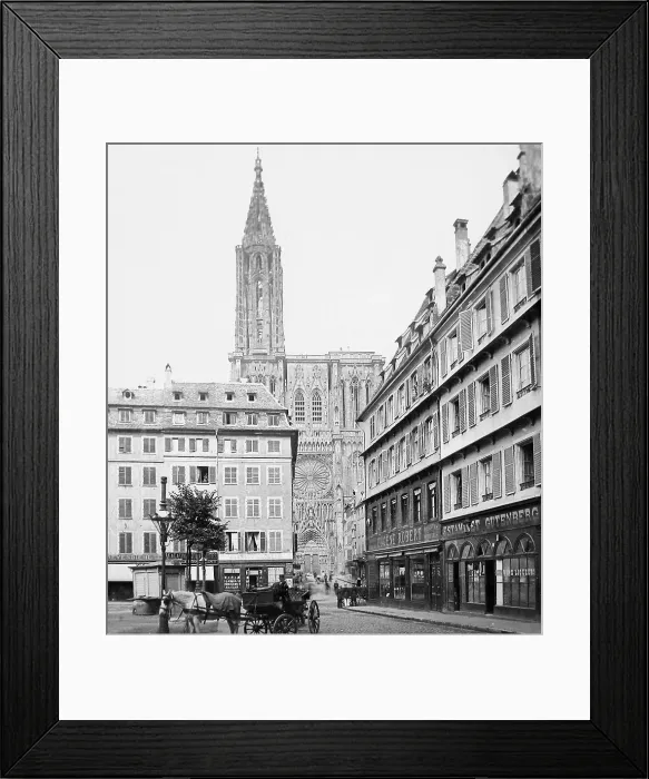 Framed Print : Strasbourg France pre-1900 Framed Print : Strasbourg France pre-1900