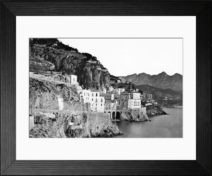Framed Print : Amalfi Italy pre-1900 Framed Print : Amalfi Italy pre-1900