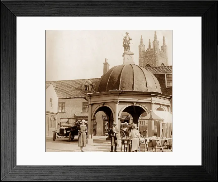 Framed Print : Bungay Butter Cross Framed Print : Bungay Butter Cross