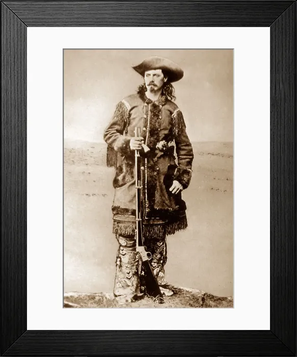 Framed Print : Buffalo Bill pre-1900 Framed Print : Buffalo Bill pre-1900
