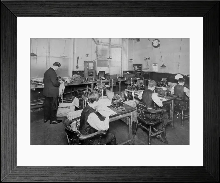 Framed Print : Publishing the Liverpool Express and Weekly Courier Framed Print : Publishing the Liverpool Express and Weekly Courier