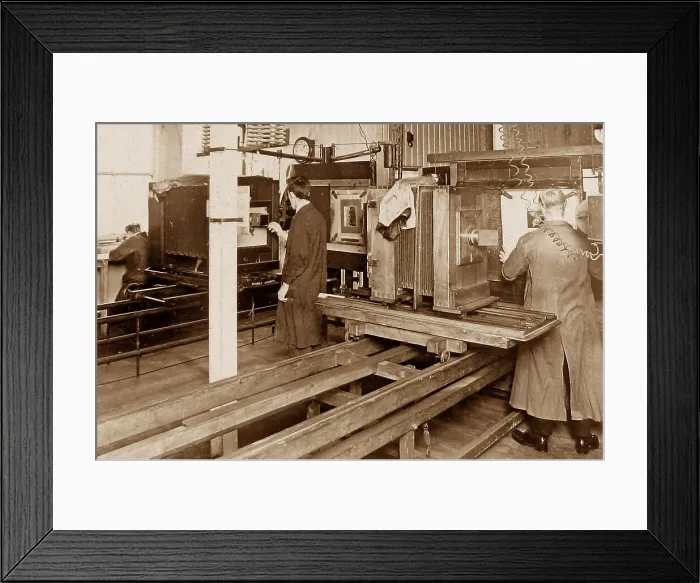Framed Print : Picture Process Department, Liverpool Express Framed Print : Picture Process Department, Liverpool Express