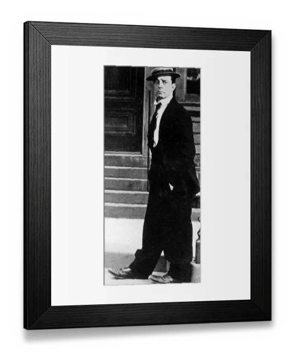 Framed Print : Buster Keaton Framed Print : Buster Keaton
