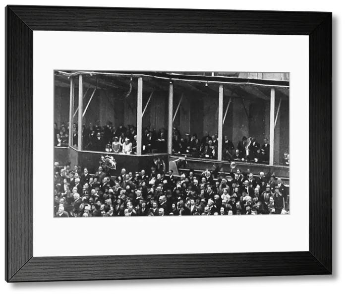 Framed Print : Launching ceremony, Construction of RMS Queen Elizabeth Framed Print : Launching ceremony, Construction of RMS Queen Elizabeth