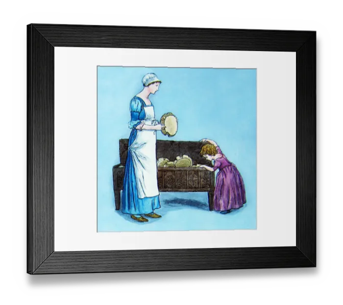 Framed Print : The Pied Piper of Hamelin by Kate Greenaway Victorian period Framed Print : The Pied Piper of Hamelin by Kate Greenaway Victorian period