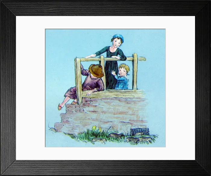 Framed Print : The Pied Piper of Hamelin by Kate Greenaway Victorian period Framed Print : The Pied Piper of Hamelin by Kate Greenaway Victorian period