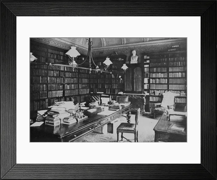 Framed Print : The Study of Charles Spurgeon at Westwood Framed Print : The Study of Charles Spurgeon at Westwood