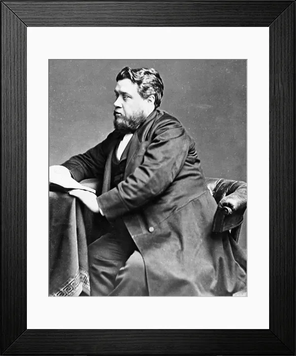 Framed Print : Rev. Charles Haddon Spurgeon Victorian period Framed Print : Rev. Charles Haddon Spurgeon Victorian period