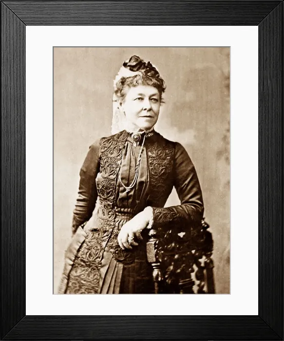 Framed Print : Mrs Charles Spurgeon Victorian period