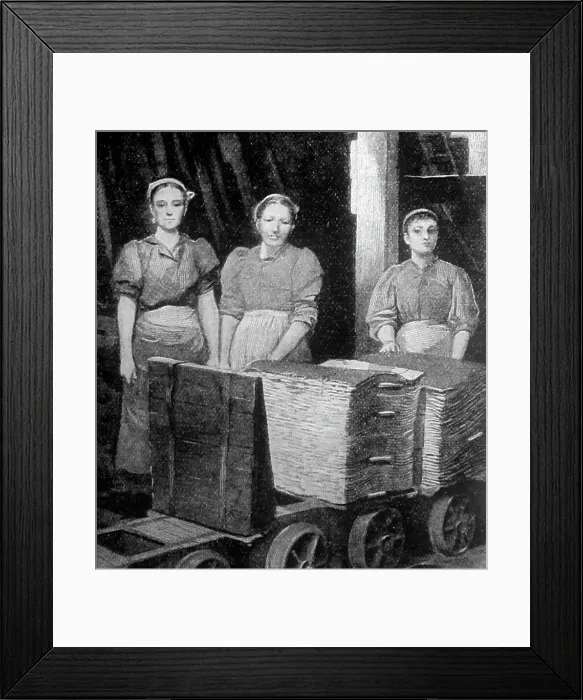 Framed Print : Lead mining Framed Print : Lead mining
