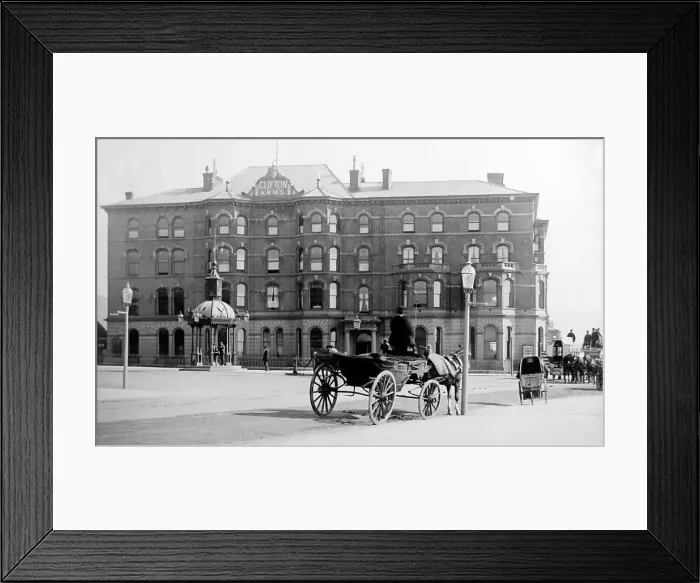 Framed Print : The Clifton Arms Blackpool - Victorian period Framed Print : The Clifton Arms Blackpool - Victorian period