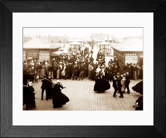 Framed Print : Dancing on the Pier, Blackpool