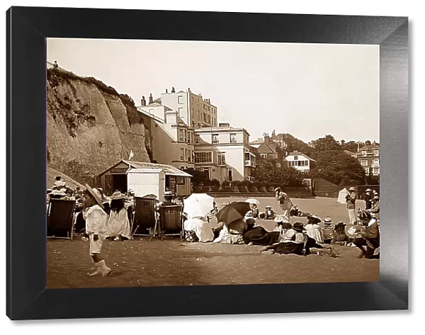 Pierrots on beach at Broadstairs