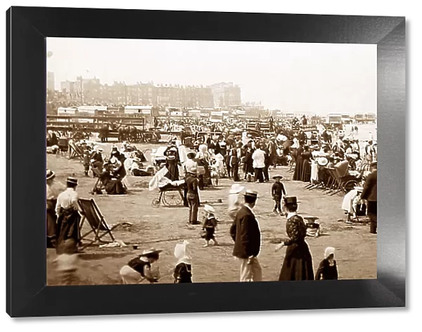 Margate sands in the early 1900s