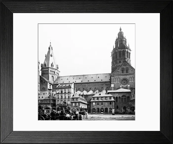 Framed Print : Mayence, Germany, Victorian period Framed Print : Mayence, Germany, Victorian period
